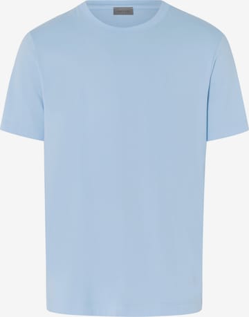 Hanro Shirt ' Living Shirts ' in Blauw: voorkant