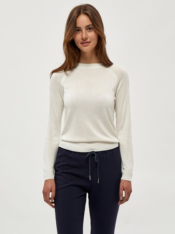 Pullover 'Benelli' di DESIRES in bianco: frontale