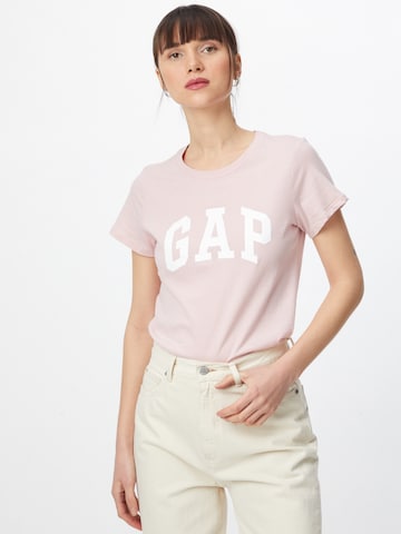 T-shirt GAP en rose : devant