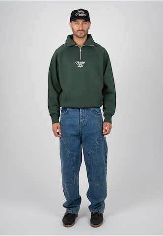 Prohibited - Sweatshirt 'College Days' em verde