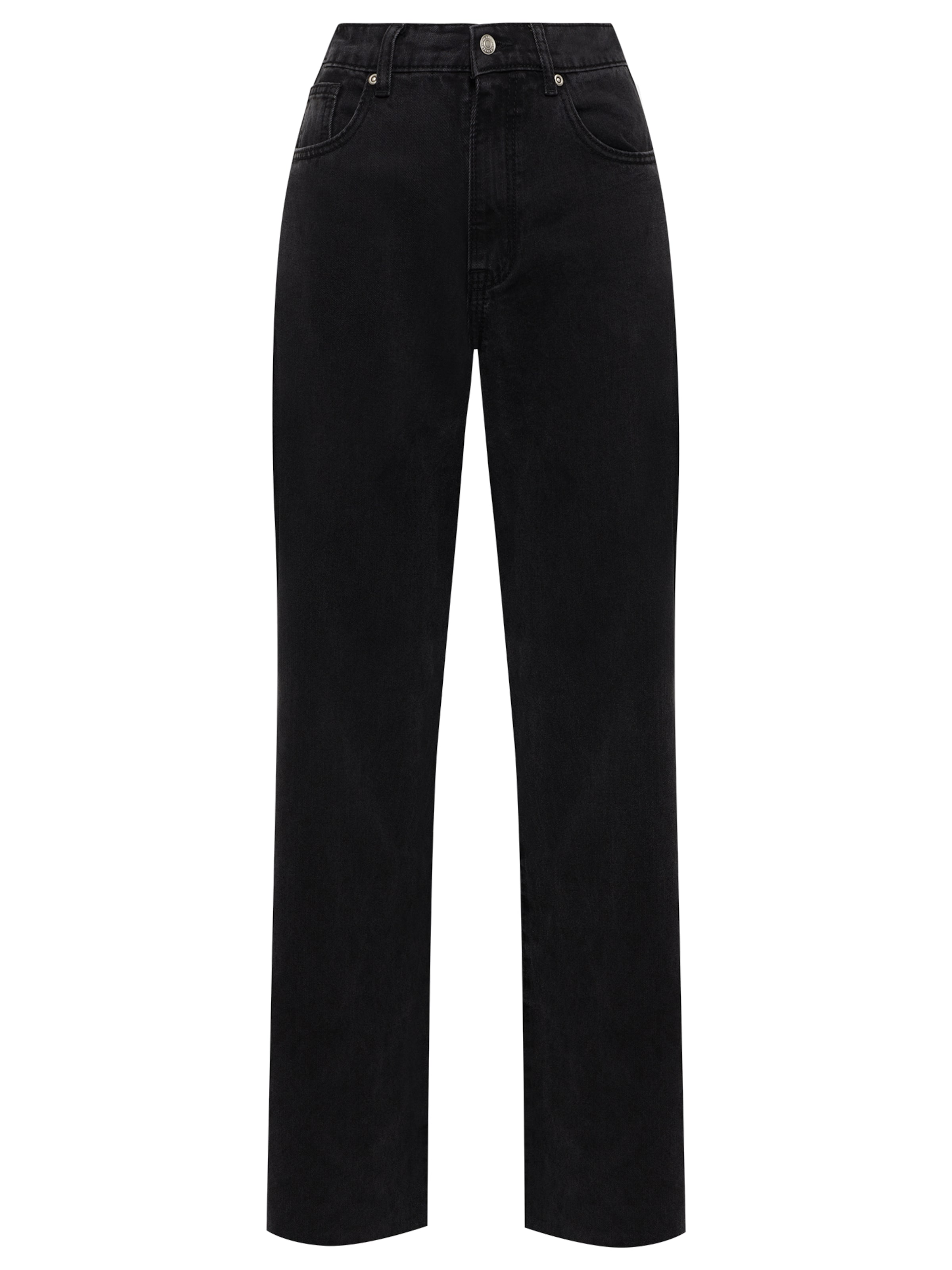 The Fated Широкий Джинсы 'SAIL ' в Черный: спереди