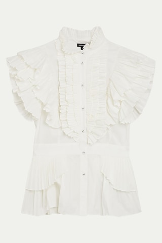 Karen Millen Blouse in White: front
