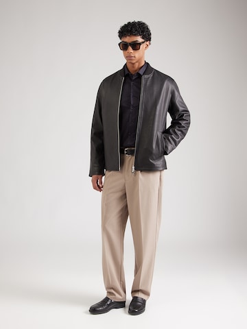 SEIDENSTICKER Regular fit Üzleti ing - fekete