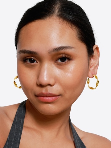 Heideman Earrings 'Lelia ' in Gold: front