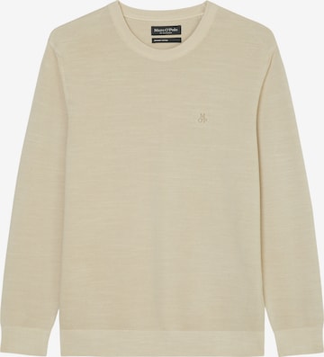 Pull-over Marc O'Polo en beige : devant