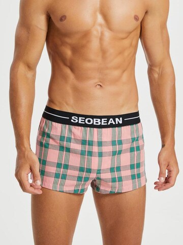 SEOBEAN Boxer shorts 'Home Classic' in Pink