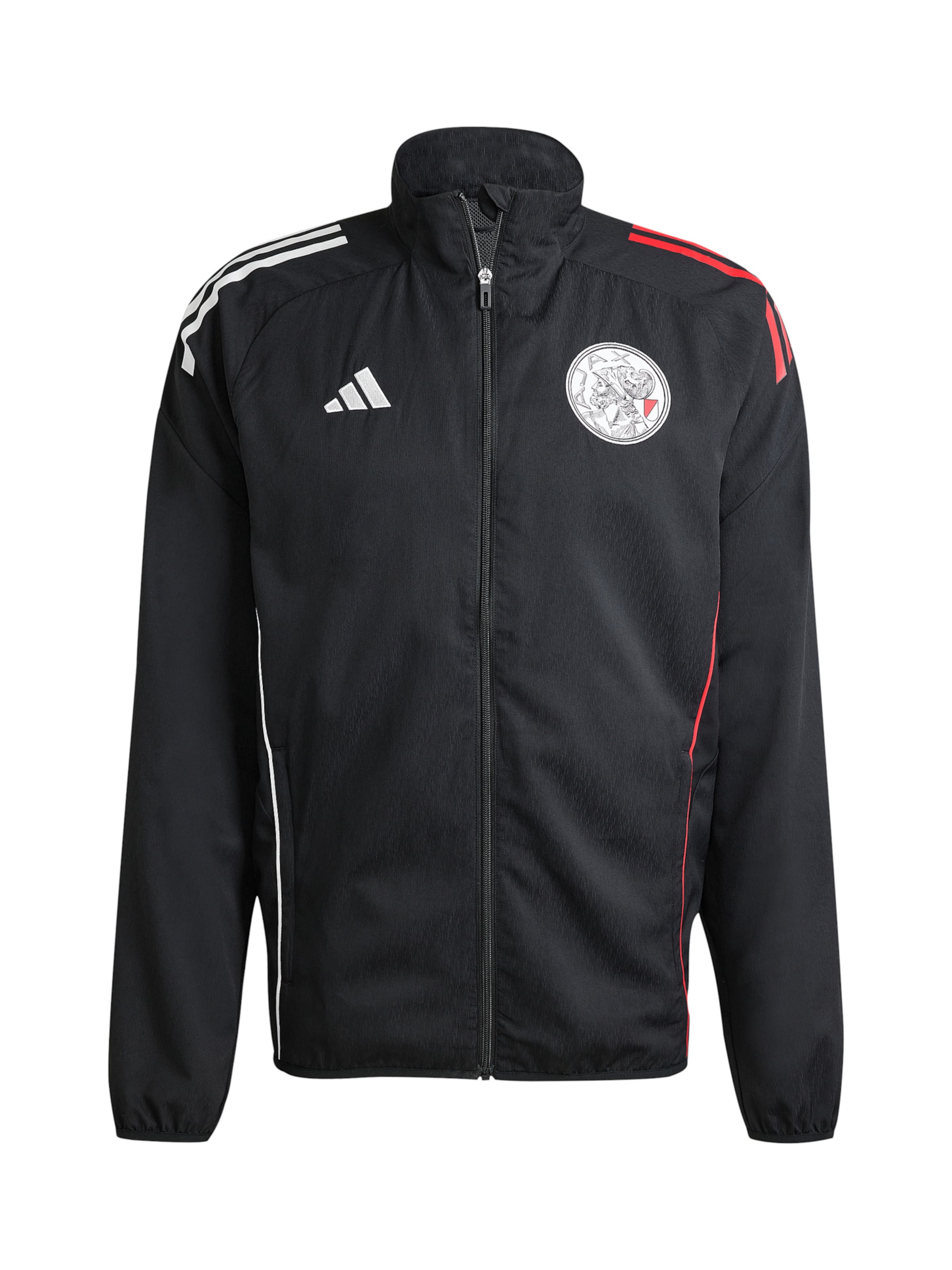 Geacă sport ADIDAS PERFORMANCE pe roșu / negru / alb, Vizualizare produs