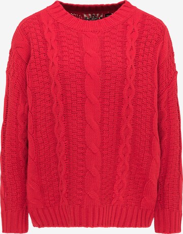 myMo ROCKS Sweater in Red: front