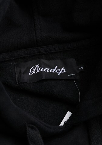 Buadep Sweatshirt & Zip-Up Hoodie in S in Black