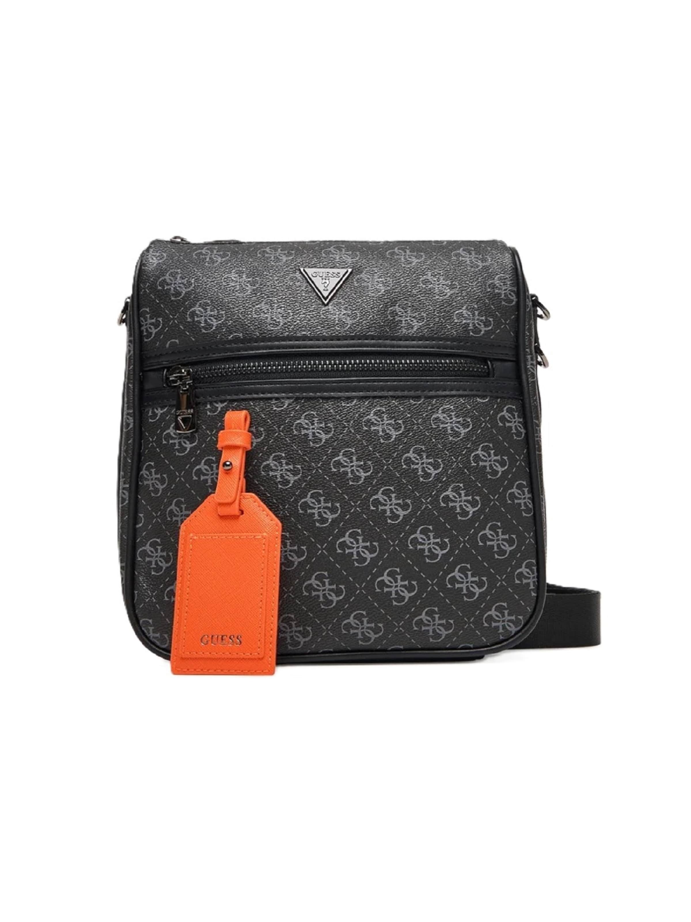 Borsa a tracolla 'HMMILOP5417' di GUESS in nero: frontale