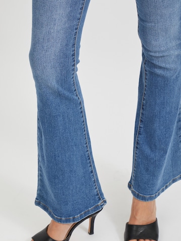 VILA Flared Jeans 'Ekko' in Blau