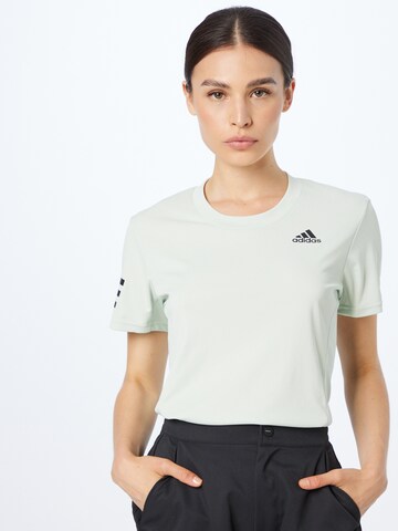 ADIDAS SPORTSWEAR Performance Shirt 'Club ' in Green: front