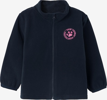 NAME IT Fleece jas 'Jurina' in Blauw: voorkant