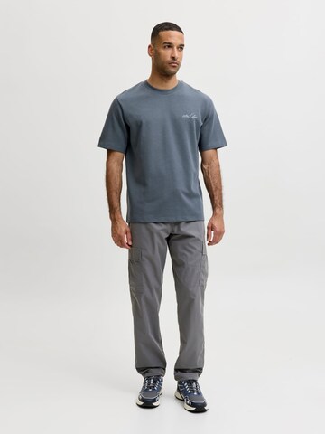 JACK & JONES Shirt 'Abstract' in Grey