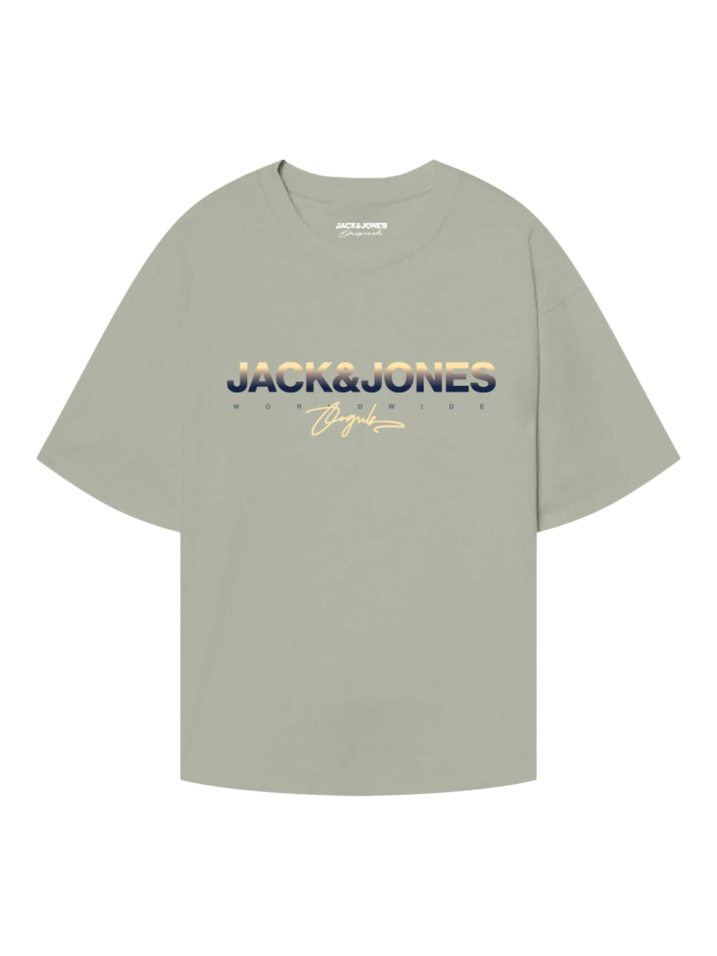 melns JACK & JONES T-Krekls 'JORCANGGU'