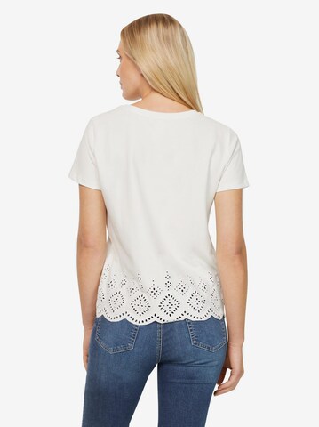 T-shirt Linea Tesini by heine en blanc