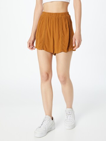 ABOUT YOU Loosefit Shorts 'Natascha' in Braun: predná strana