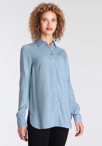 TAMARIS Blouse in Blue: front