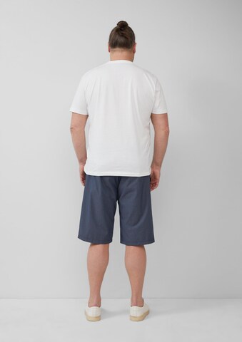 s.Oliver Regular Chino 'Detroit' in Blauw