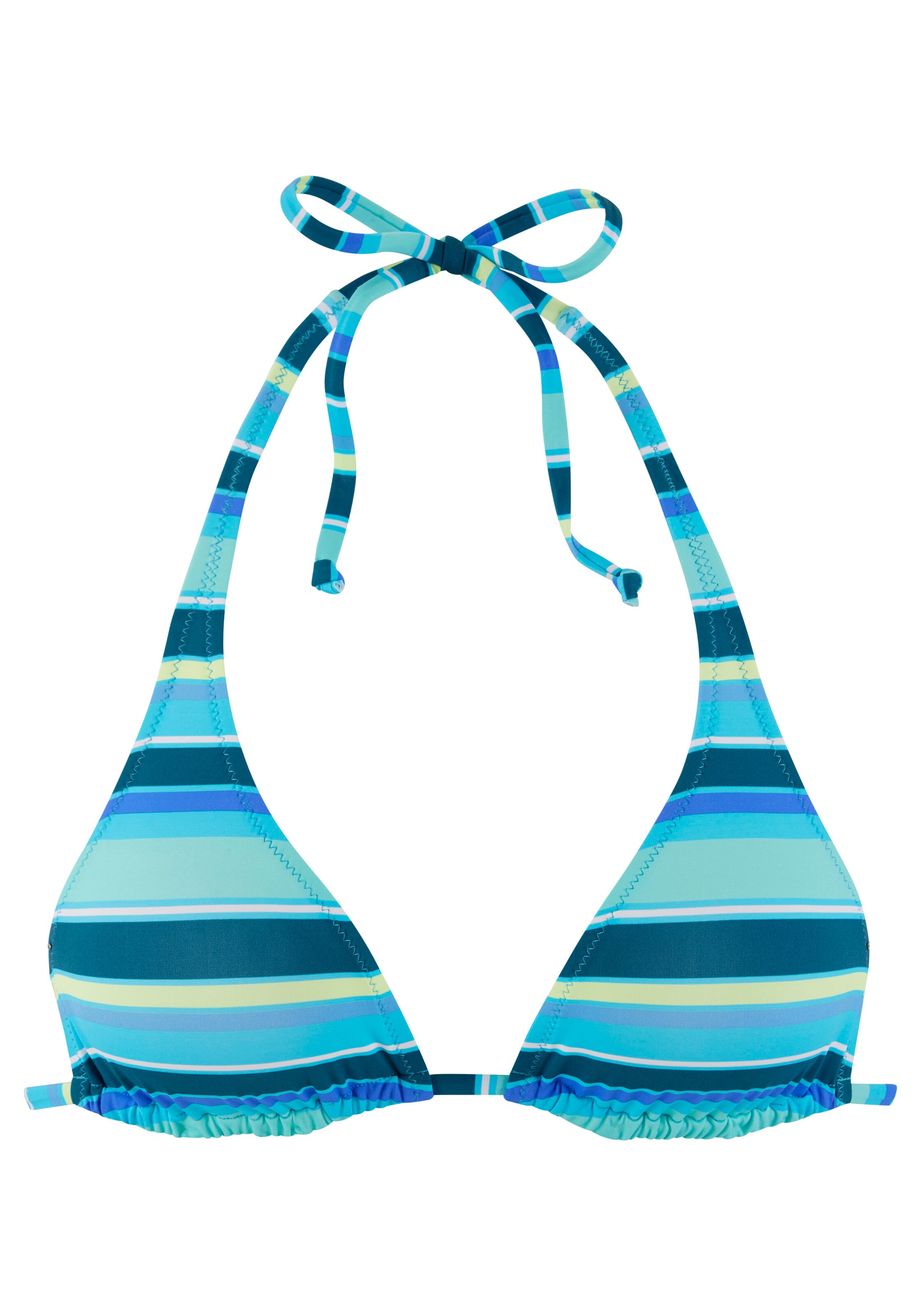 Top per bikini di s.Oliver in blu: frontale