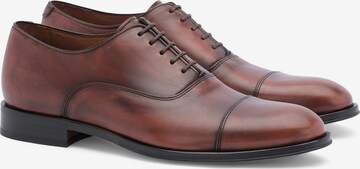 LOTTUSSE Lace-Up Shoes 'Lenox' in Brown