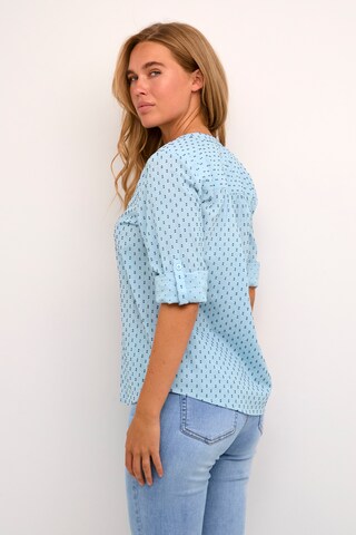 Camicia da donna 'Silona' di Kaffe in blu