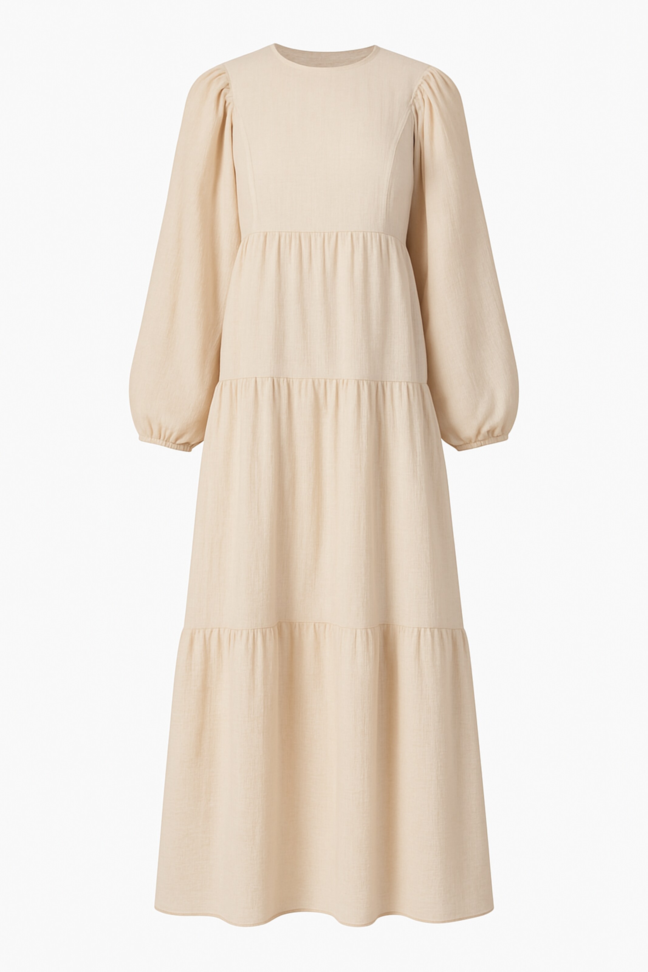 Touche Prive Jurk in de kleur Beige, Productweergave