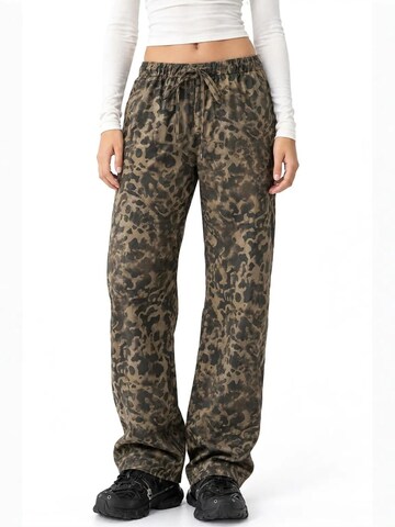 Wide leg Pantaloni de la MixRay pe mai multe culori: față