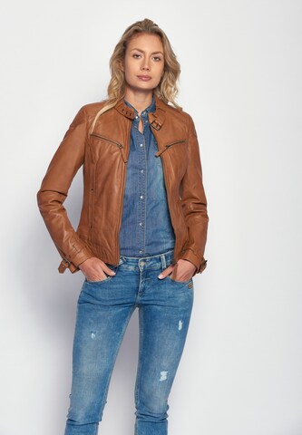 Veste mi-saison ' Ryana ' Maze en marron