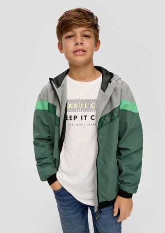 s.Oliver Between-Season Jacket in Green: front