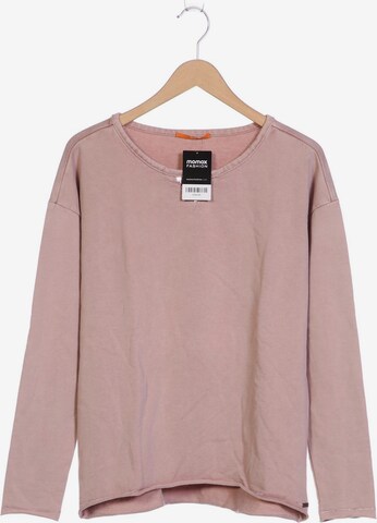 BOSS Sweatshirt & Zip-Up Hoodie in XL in Pink: front