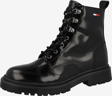 Tommy Jeans Stiefelette in Schwarz: predná strana