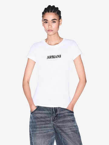 Maglietta 'XW002550 AF10356' di ARMANI EXCHANGE in bianco