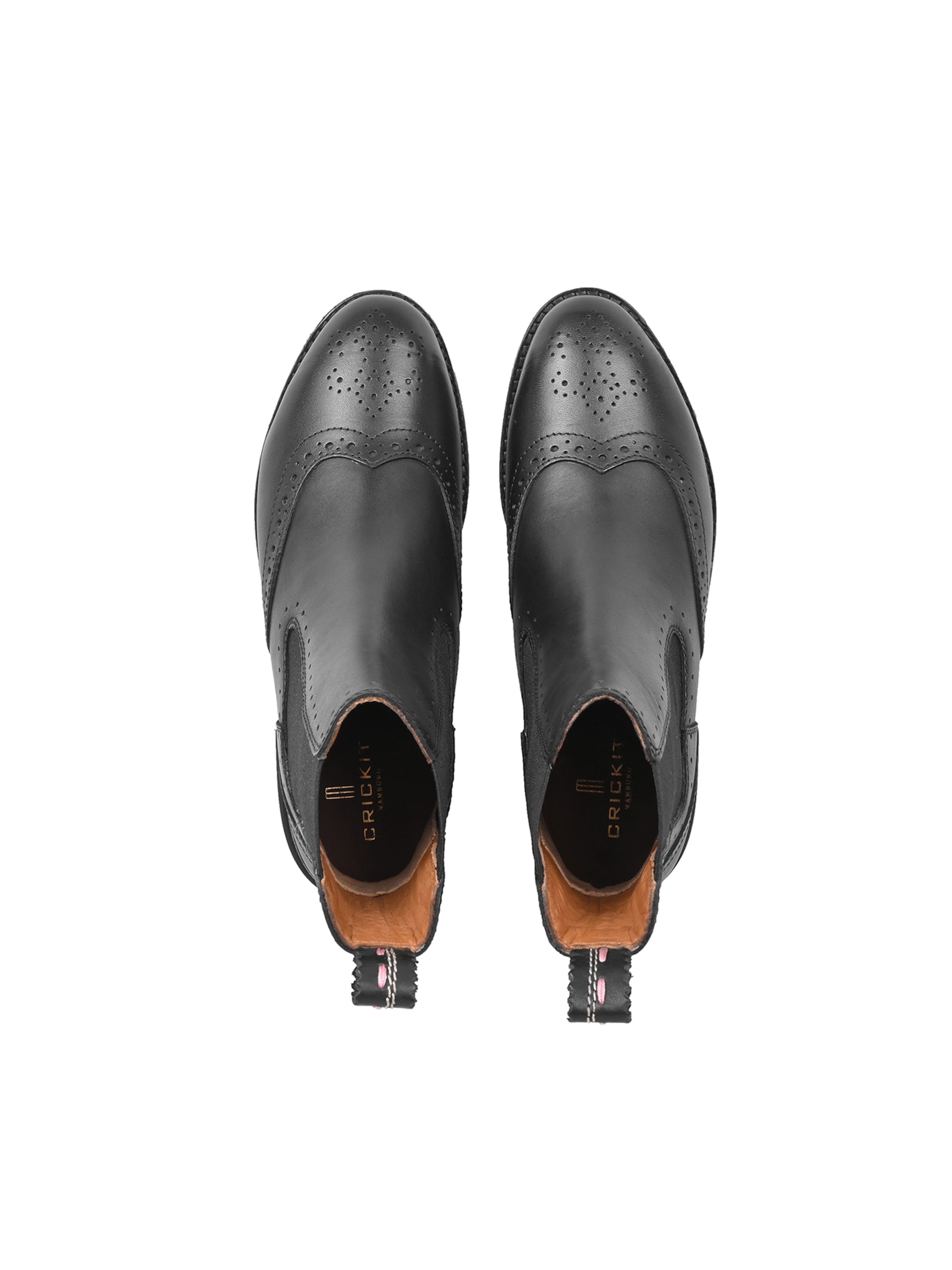 Crickit Chelsea boots ' UDINE ' in Zwart