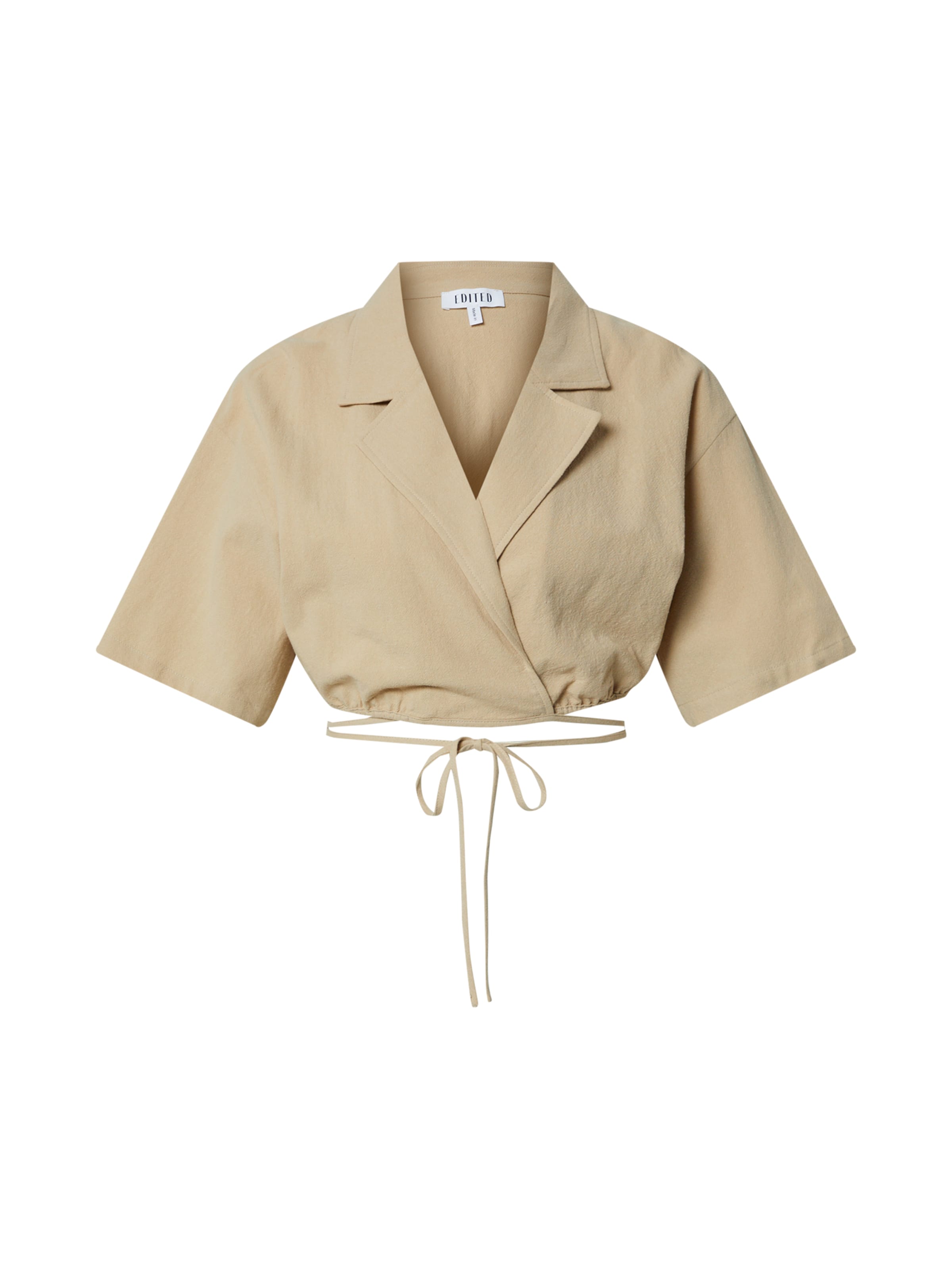 EDITED Μπλούζα σε καφέ: μπροστά