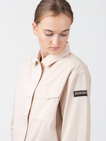 NAPAPIJRI Between-Season Jacket 'Azuay' in Beige