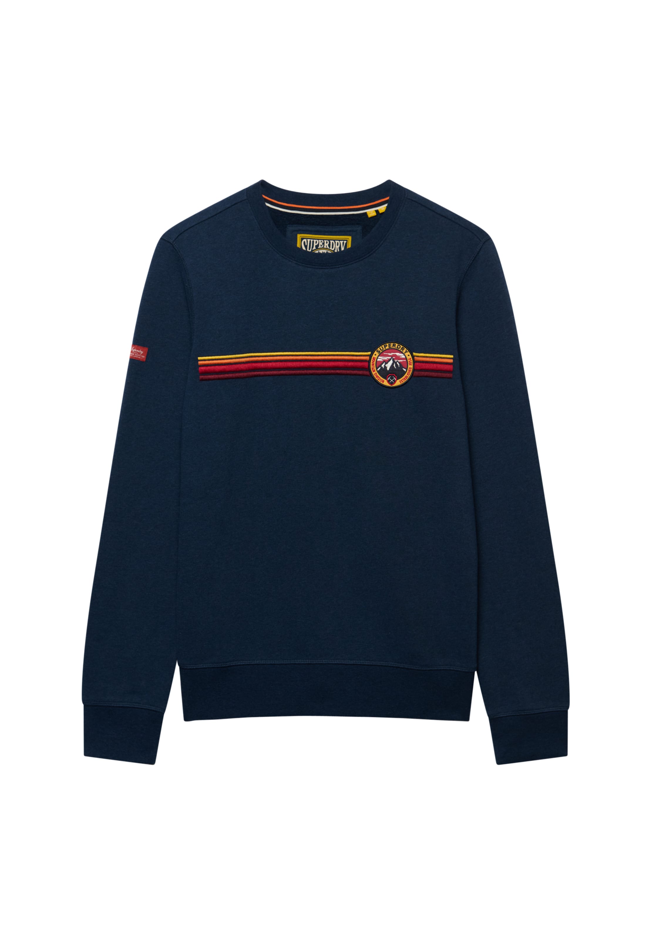 Sweat-shirt Superdry & Co en bleu : devant