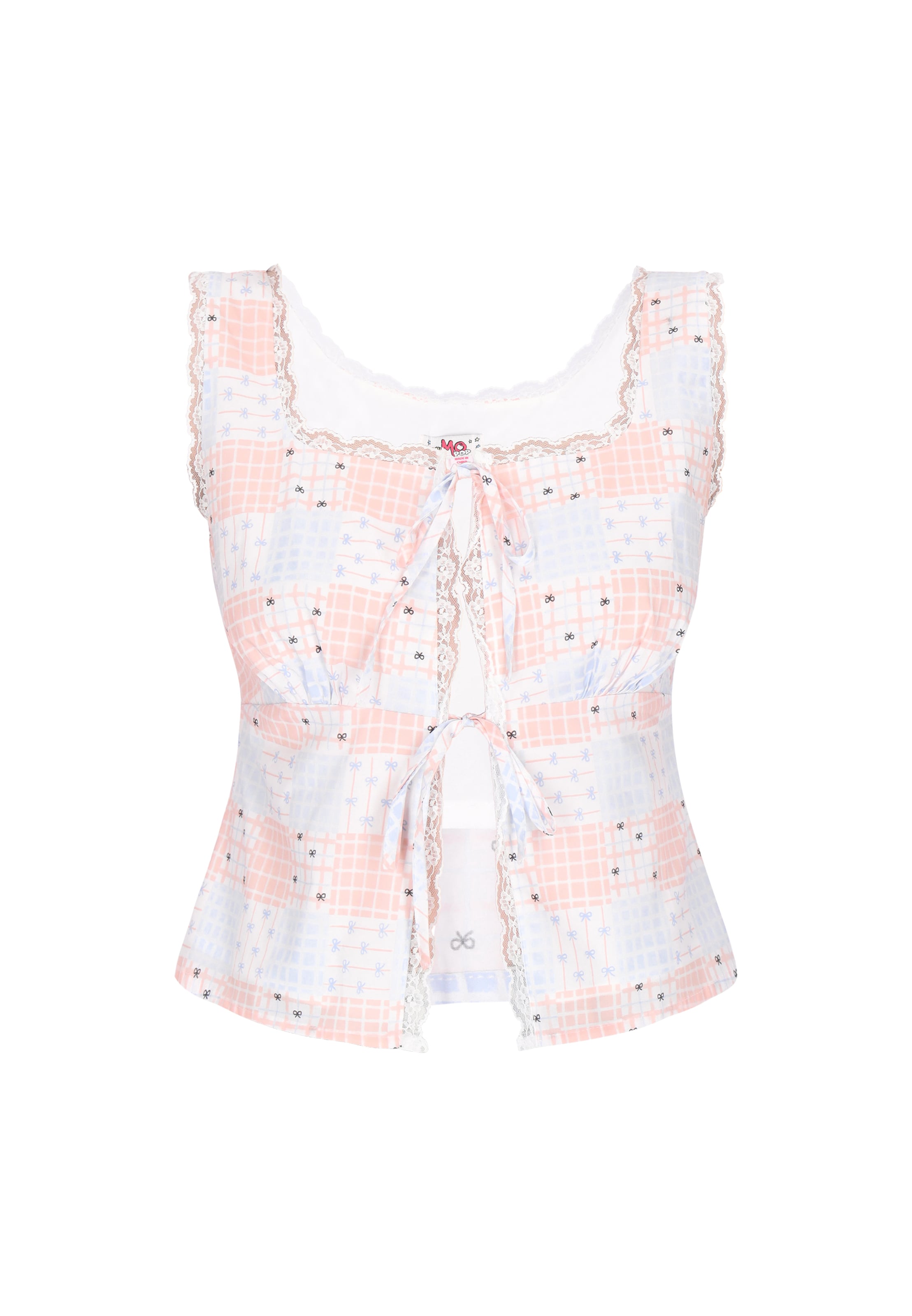 MYMO - Top en Mezcla de colores: frente