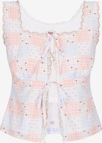 Haut MYMO en mélange de couleurs : devant