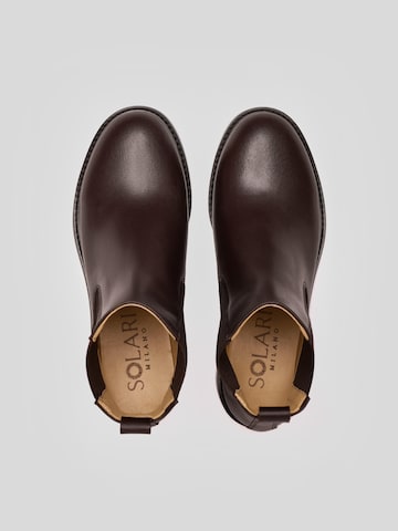 Solari Milano Chelsea Boots 'Vegan Chelsea' in Braun