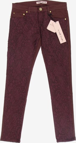 Frankie Morello Skinny Pants S in Rot: predná strana