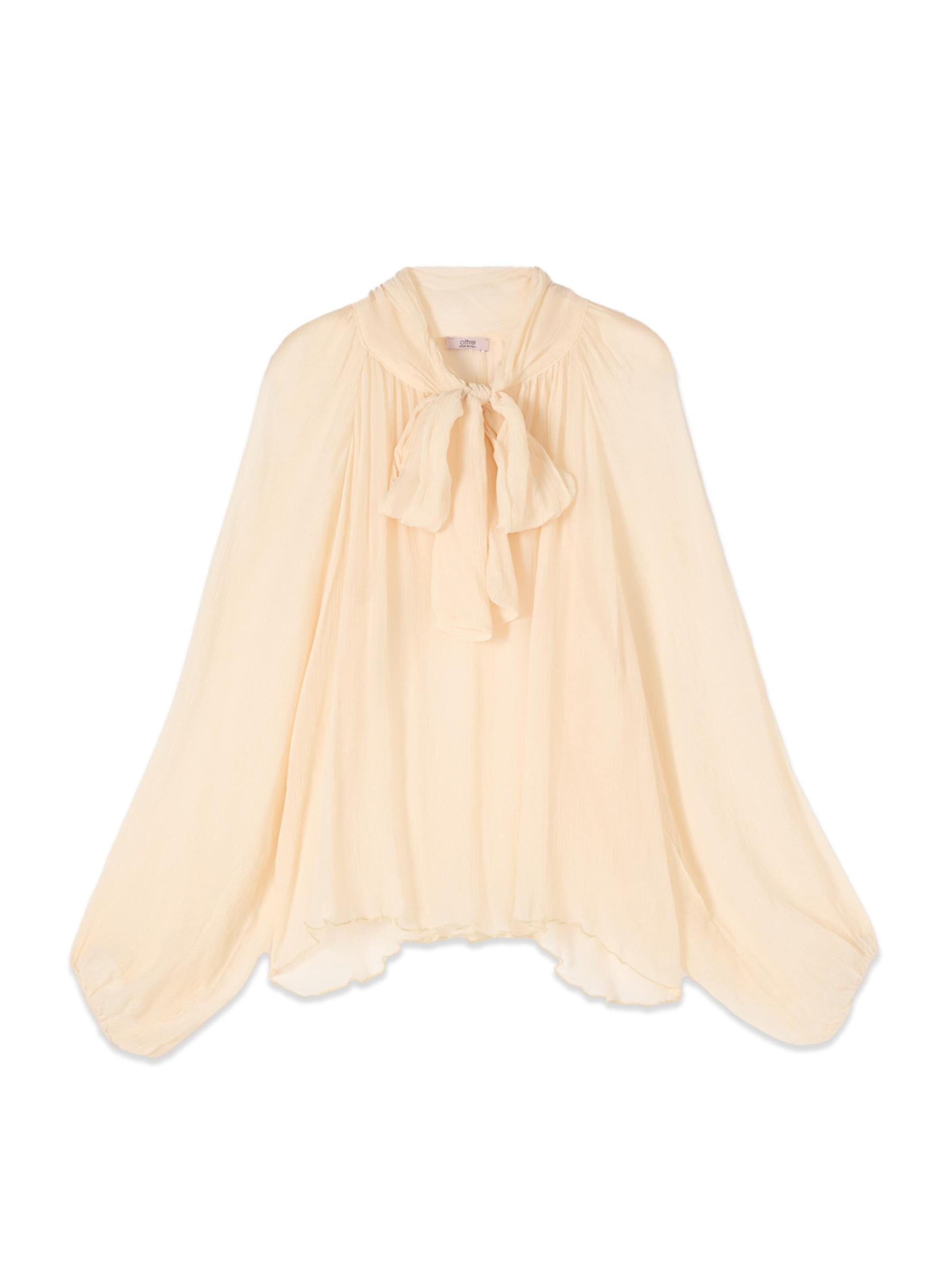 oltre Blusa en S-M en blanco, Vista del producto