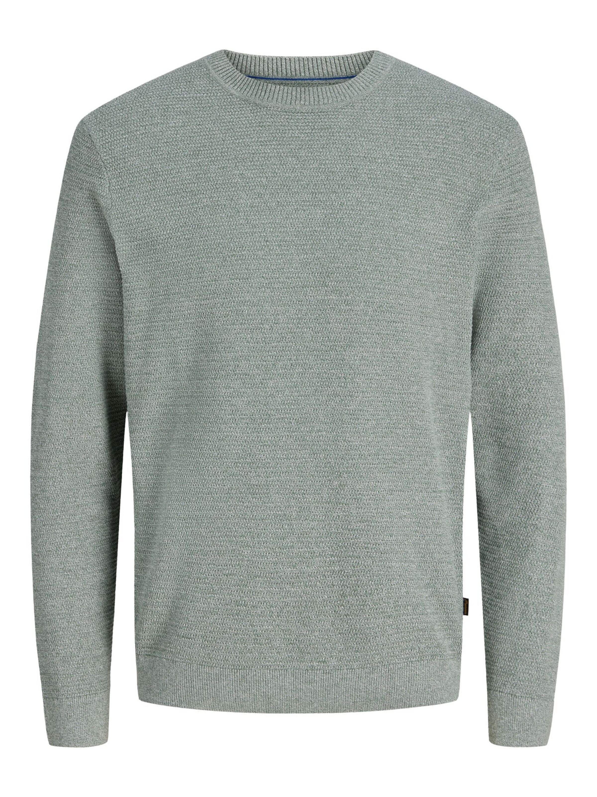 JACK & JONES Sweater in Green: front