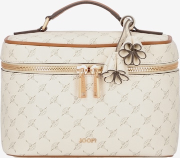 JOOP! Cosmetic bag 'Flora' in White: front