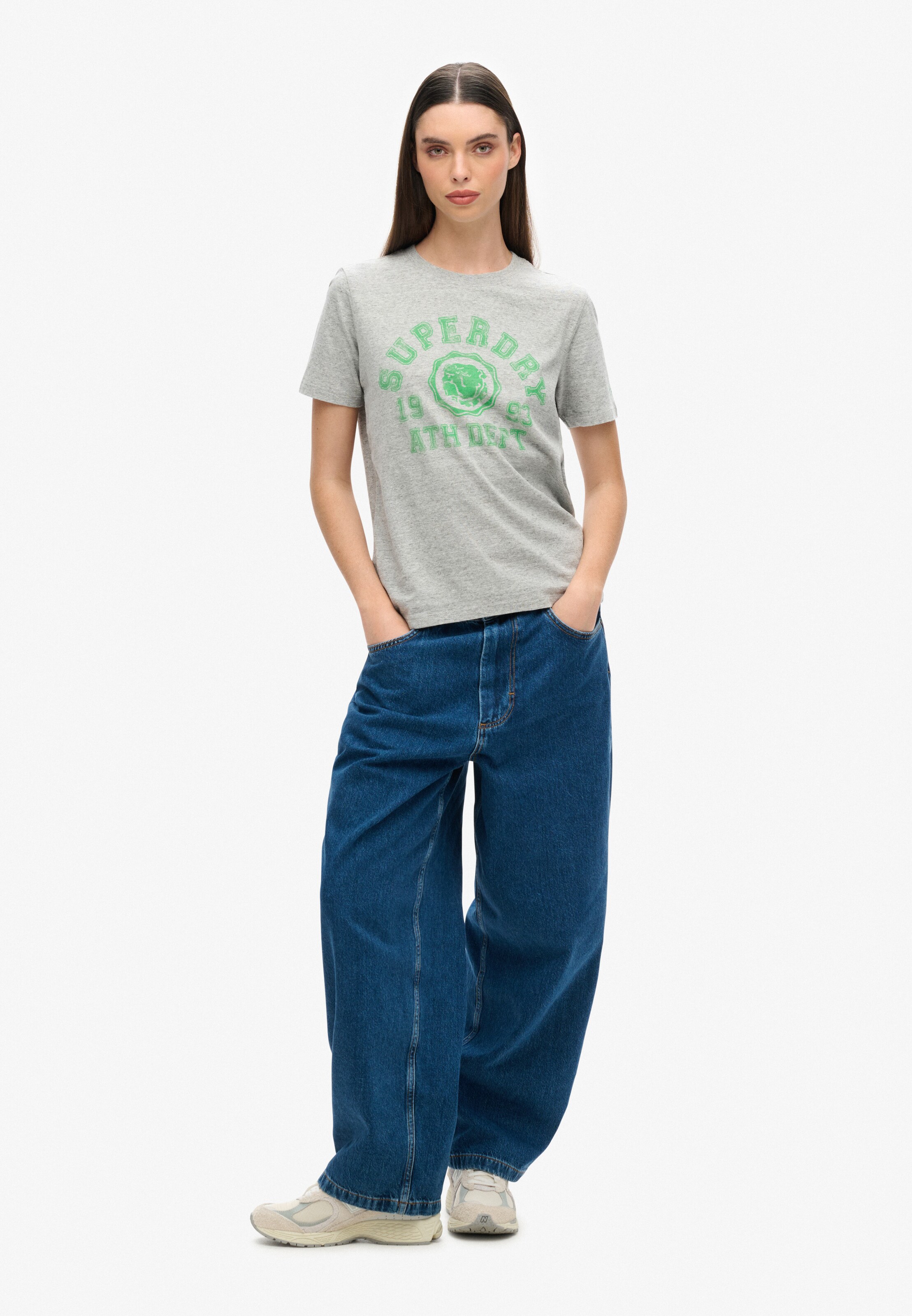 Superdry Shirt in Grau