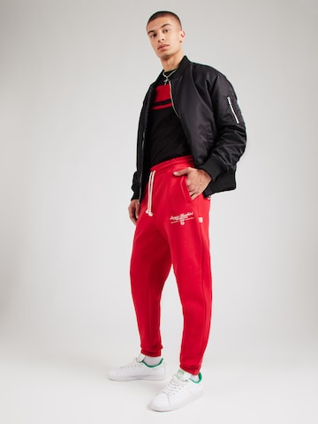 Sergio Tacchini Tapered Παντελόνι 'ORESTE' σε κόκκινο
