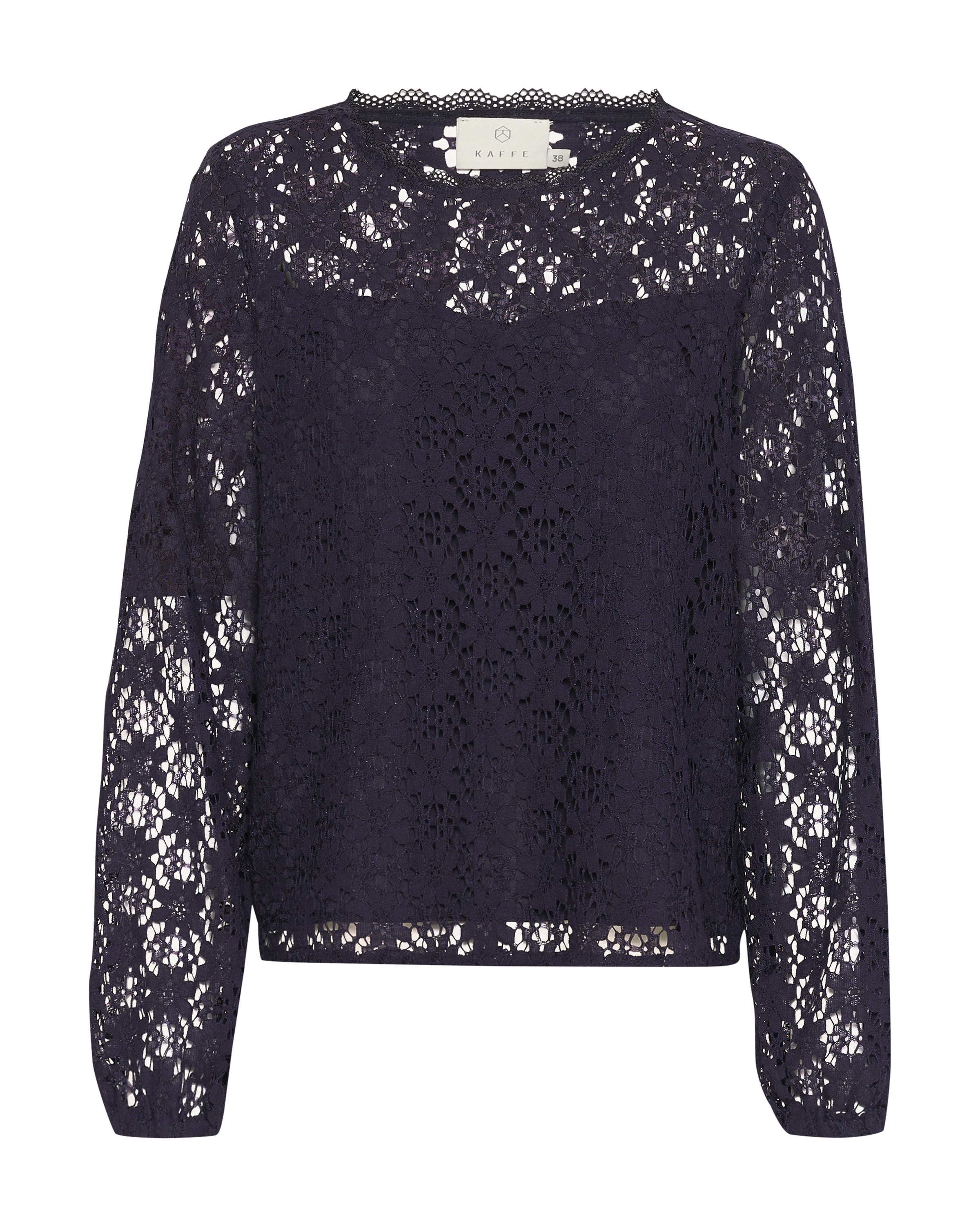 Kaffe Bluse 'KA Silja' in Lila: Vorderseite