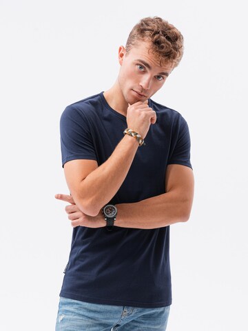 Ombre Shirt 'S1370' in Blauw