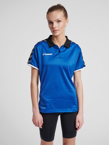 Hummel Functioneel shirt in Blauw: voorkant