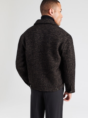 Abercrombie & Fitch Prechodná bunda - Hnedá